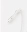 Soierie / ソワリー Raw edge clip necklace