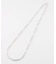 Soierie / ソワリー Chrome spike necklace(2P)
