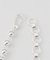 Soierie / ソワリー Chrome spike necklace(2P)
