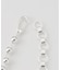 Soierie / ソワリー Chrome spike necklace(2P)
