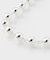 Soierie / ソワリー Chrome spike necklace(2P)