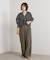 PROVOKE/プロヴォーク fair isle cocoon cardigan