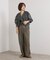 PROVOKE/プロヴォーク fair isle cocoon cardigan
