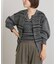 PROVOKE/プロヴォーク fair isle cocoon cardigan