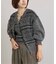 PROVOKE/プロヴォーク fair isle cocoon cardigan