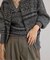 PROVOKE/プロヴォーク fair isle cocoon cardigan