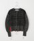 PROVOKE/プロヴォーク fair isle cocoon cardigan