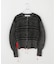 PROVOKE/プロヴォーク fair isle cocoon cardigan