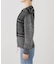 PROVOKE/プロヴォーク fair isle cocoon cardigan