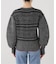 PROVOKE/プロヴォーク fair isle cocoon cardigan