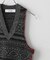 PROVOKE/プロヴォーク fair isle vest