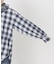 《別注》crinkle check frill collar shirts*