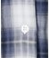 《別注》crinkle check frill collar shirts*