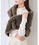 HELEN MOORE/ヘレンムーア FUR SCARF