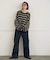 《別注》TRICOTS JEAN MARC マルチボーダープルオーバー