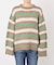 《別注》TRICOTS JEAN MARC マルチボーダープルオーバー