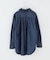 crinkle crinkle crinkle / indigo frill collar shirts