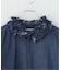 crinkle crinkle crinkle / indigo frill collar shirts