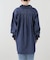 crinkle crinkle crinkle / indigo frill collar shirts