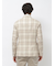 【IZG】ウールシルク チェックジャケット