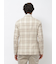 【IZG】ウールシルク チェックジャケット