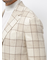 【IZG】ウールシルク チェックジャケット