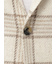 【IZG】ウールシルク チェックジャケット