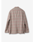 【IZG】ストレッチ グレンチェックジャケット