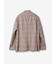 【IZG】ストレッチ グレンチェックジャケット