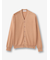 【カシミヤシルク】Vネックカーディガン