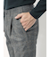 【GENTLEMAN 1P】チェック柄 ウールパンツ