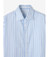 ロンドンストライプ セミワイドカラーシャツ
