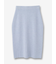 【カシミヤシルク】ニット タイトスカート