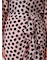 シルクドット柄アシンメトリースカート