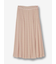ドット柄 プリーツスカート