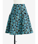 フラワー柄 ジャカードスカート