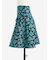 フラワー柄 ジャカードスカート