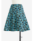 フラワー柄 ジャカードスカート