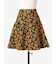 フラワー柄 ジャカードスカート