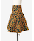 フラワー柄 ジャカードスカート