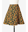フラワー柄 ジャカードスカート