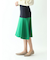 バイカラーフレアスカート