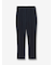 ドットボタン ピンタックテーパードパンツ