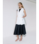 エコレザー フレアスカート
