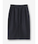 ウールシルク タイトスカート