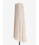 シルク混ヴィスコース スカート
