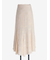 シルク混ヴィスコース スカート
