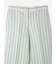リネン混 ストライプパンツ