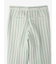 リネン混 ストライプパンツ