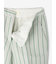 リネン混 ストライプパンツ